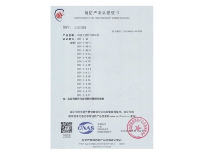 軸流式消防排煙（yān）風機HTF-I-11