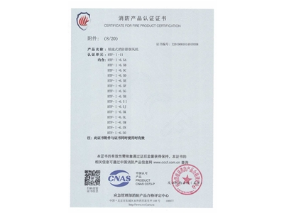 軸（zhóu）流式消防排煙風機HTF-I-11